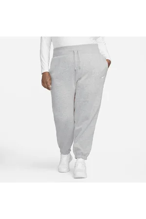 Pantaloni & Jeans a vita alta nel colore grigio per donna