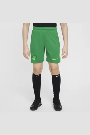 Nike Shorts da calcio replica Dri-FIT VfL Wolfsburg 2024/25 Stadium per ragazzo/a — Home/Away