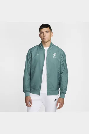 Nike Giacca bomber da calcio in tessuto sfoderato Liverpool FC Sport Essentials – Uomo