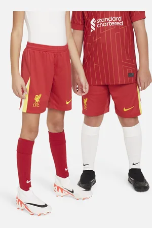Nike Shorts da calcio replica Dri-FIT Liverpool FC 2024/25 Stadium per ragazzo/a – Home