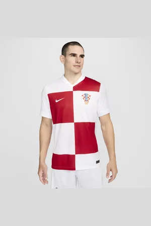Nike Maglia da calcio replica Dri-FIT Croazia 2024/25 Stadium da uomo – Home