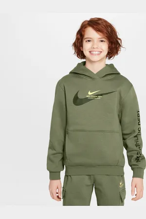 Nike Felpa pullover in fleece con cappuccio Sportswear, Ragazzo/a