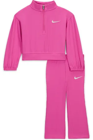 Nike Completo con leggings e maglia a costine con zip a un quarto Game – Bebè