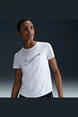 Nike Top da running a manica corta Dri-FIT One Swoosh – Donna
