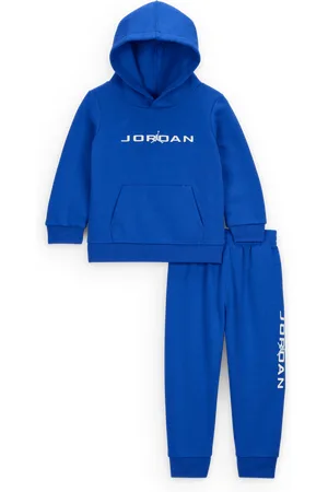 Jordan Completo Baseline in 2 pezzi con felpa pullover con cappuccio – Bebè