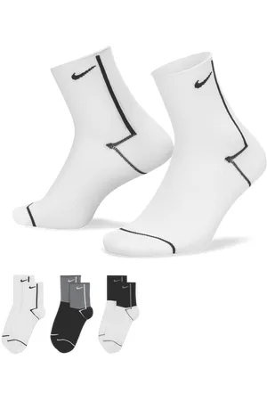 Nike Calze da training alla caviglia Everyday Plus Lightweight, Donna (3 paia)
