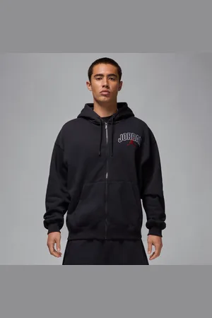 Jordan Felpa oversize con cappuccio e zip a tutta lunghezza Brooklyn Fleece – Uomo