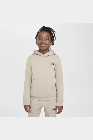Nike Felpa pullover in fleece con cappuccio Sportswear Standard Issue – Ragazzo