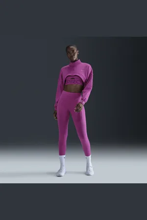 Nike Leggings a tutta lunghezza a vita alta con tasche e sostegno elevato Go – Donna