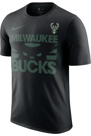 Nike T-shirt Milwaukee Bucks Courtside NBA – Uomo