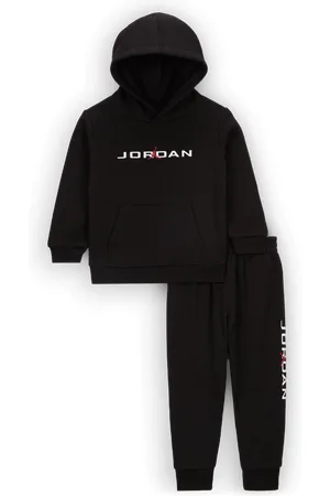 Jordan Completo Baseline in 2 pezzi con felpa pullover con cappuccio – Bebè
