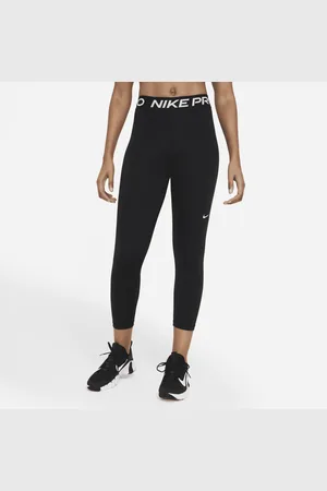 Nike Leggings a vita media e lunghezza ridotta con inserti in mesh Pro – Donna