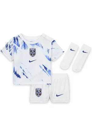Nike Divisa da calcio replica in 3 pezzi Norvegia 2024/25 Stadium per bebè e bimbo/a – Away