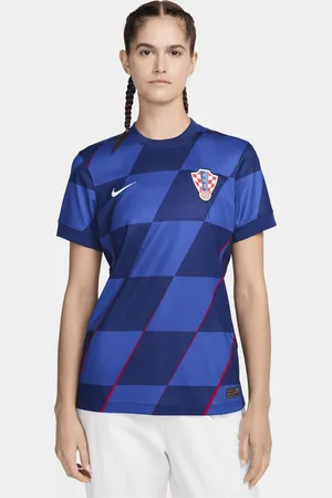 Nike Maglia da calcio replica Dri-FIT Croazia 2024/25 Stadium da donna – Away