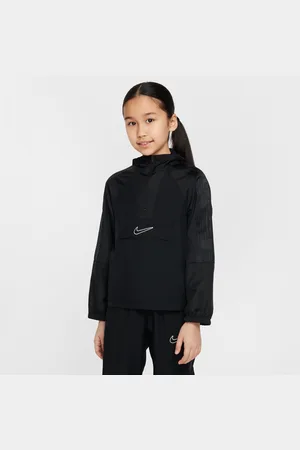 Nike Track jacket da calcio con cappuccio e zip a metà lunghezza Academy – Ragazzo/a