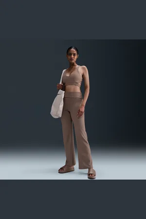 Nike Pantaloni a vita alta con risvolto Dri-FIT One – Donna