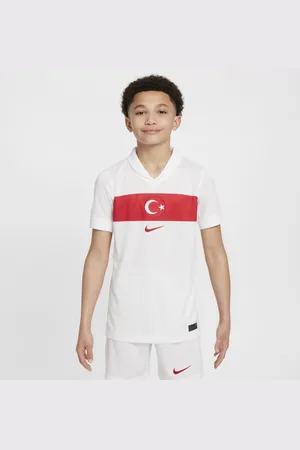 Nike Maglia da calcio replica Dri-FIT Turchia 2024/25 Stadium per ragazzo/a – Home