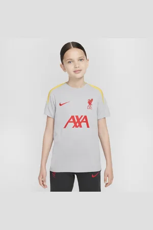 Nike Maglia a manica corta Football Dri-FIT Liverpool FC Strike per ragazzo/a – Terza