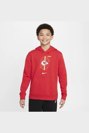 Nike Felpa pullover con cappuccio Kansas City Chiefs Icon NFL – Ragazzo/a