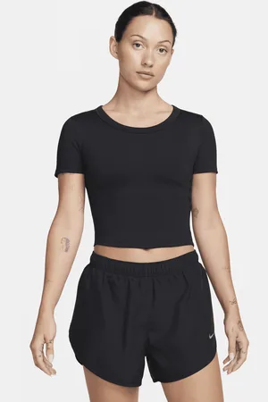 Nike Top corto a manica corta Dri-FIT One Fitted – Donna