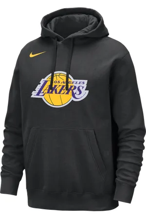 Nike Felpa pullover con cappuccio Los Angeles Lakers Club NBA – Uomo