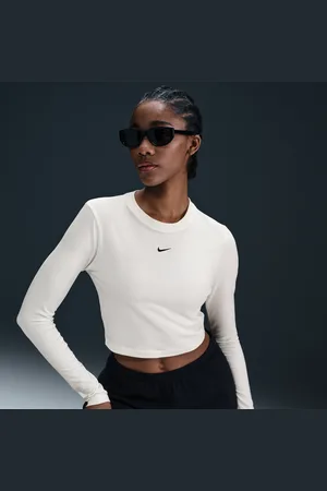 Nike Maglia corta slim fit a manica lunga Sportswear Chill Knit – Donna
