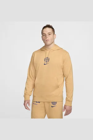 Nike Felpa pullover da calcio in French Terry con cappuccio Inter Club da uomo – Home