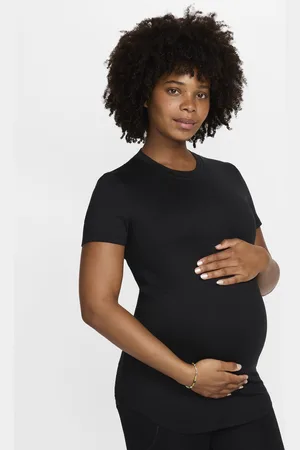 Nike Top slim fit a manica corta Dri-FIT (M) One (Maternità) – Donna