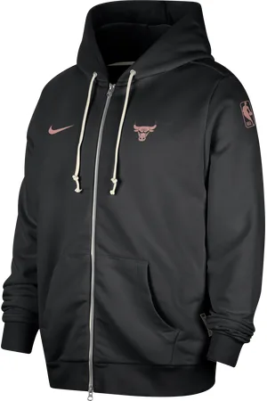 Nike Felpa con cappuccio e zip a tutta lunghezza Dri-FIT Chicago Bulls﻿﻿ Standard Issue – Uomo