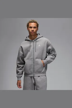 Jordan Felpa oversize con cappuccio e zip a tutta lunghezza Brooklyn Fleece – Uomo
