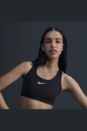 Nike Bra imbottito Swoosh a sostegno medio – Donna
