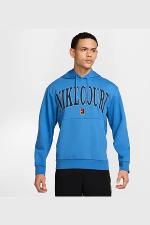 Nike Felpa da tennis in fleece con cappuccio Dri-FIT Court Heritage – Uomo