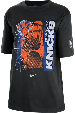 Nike T-shirt New York Knicks Courtside NBA – Uomo