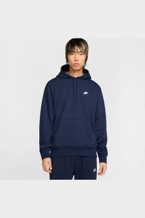 Nike Felpa pullover in French Terry con cappuccio Club – Uomo