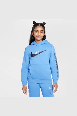 Nike Felpa pullover in fleece con cappuccio Sportswear, Ragazzo/a