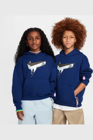 Nike Felpa pullover con cappuccio da skate oversize SB EasyOn – Ragazzo/a