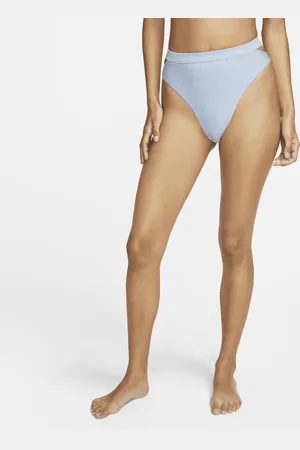 Nike Slip bikini a vita alta con aperture Swim – Donna