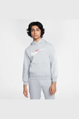 Nike Felpa pullover in fleece con cappuccio Sportswear, Ragazzo/a