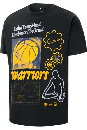 Nike T-shirt Max90 Golden State Warriors Courtside NBA – Uomo