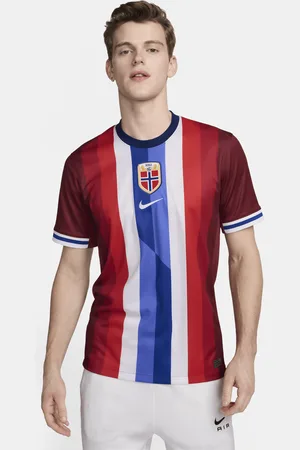 Nike Maglia da calcio replica Dri-FIT Norvegia (squadra maschile) 2024/25 Stadium da uomo – Home