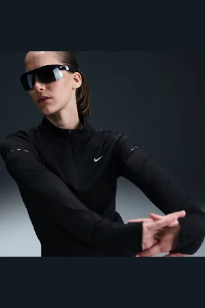 Nike Top da running con zip a 1/4 Dri-FIT UV Swift – Donna