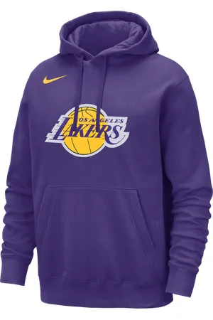 Nike Felpa pullover con cappuccio Los Angeles Lakers Club NBA – Uomo