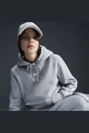 Nike Felpa pullover con cappuccio Sportswear Phoenix Fleece – Donna