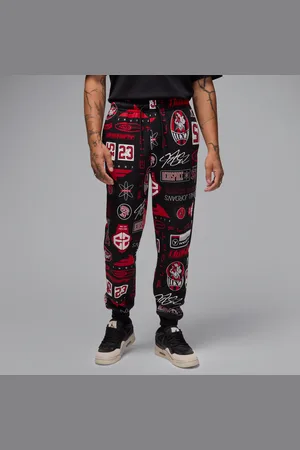 Jordan Pantaloni in fleece con stampa Essentials, Uomo