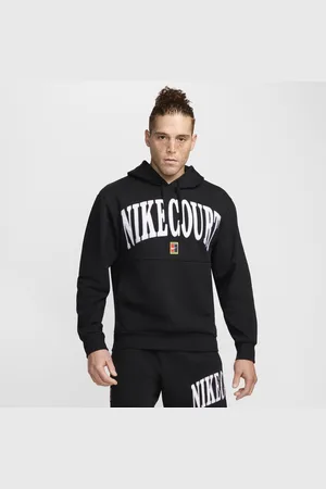 Nike Felpa da tennis in fleece con cappuccio Dri-FIT Court Heritage – Uomo