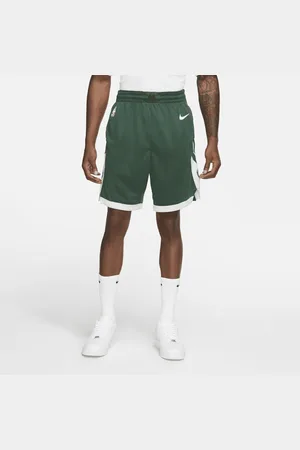 Nike Shorts Milwaukee Bucks Icon Edition Swingman NBA, Uomo