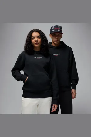 Jordan Felpa pullover in fleece con cappuccio Chicago Air Wordmark – Uomo