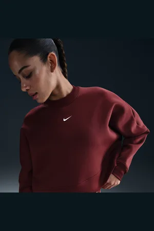 Nike Top corto oversize a girocollo Dri-FIT Prima – Donna
