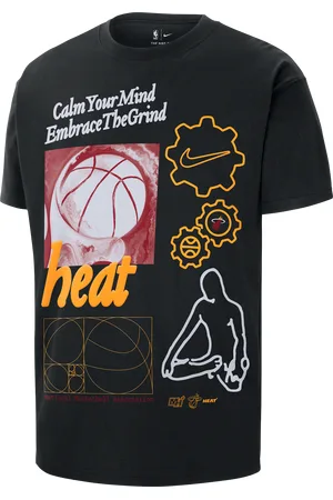 Nike T-shirt Max90 Miami Heat Courtside NBA – Uomo