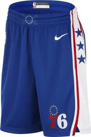 Nike Shorts Philadelphia 76ers Icon Edition Dri-FIT Swingman NBA – Uomo